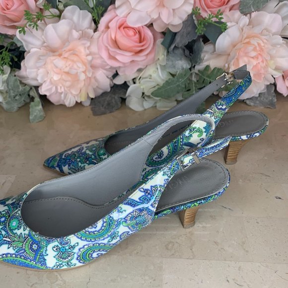 Leather Slingbacks 37.5 - Picture 3 of 8